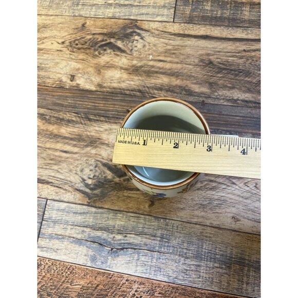 Vintage Chi Kiang  Floral Ceramic Stoneware Coffee Mug Tea Cup - Picture 6 of 6